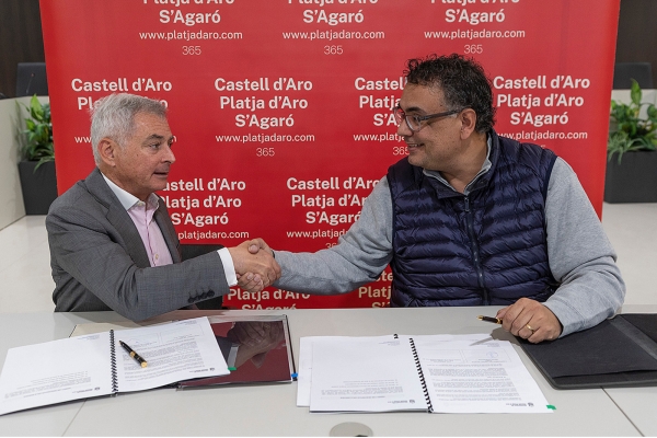 FCC Aqualia SA; i de l’alcalde de Castell d’Aro, Platja d’Aro i S’Agaró, Maurici Jiménez.