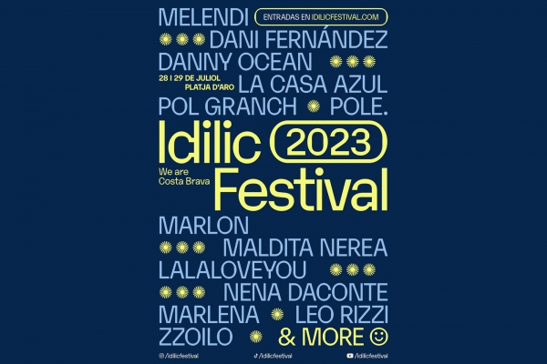 partir de l’estiu de 2023 Platja d’Aro comptarà amb el nou festival IDÍLIC