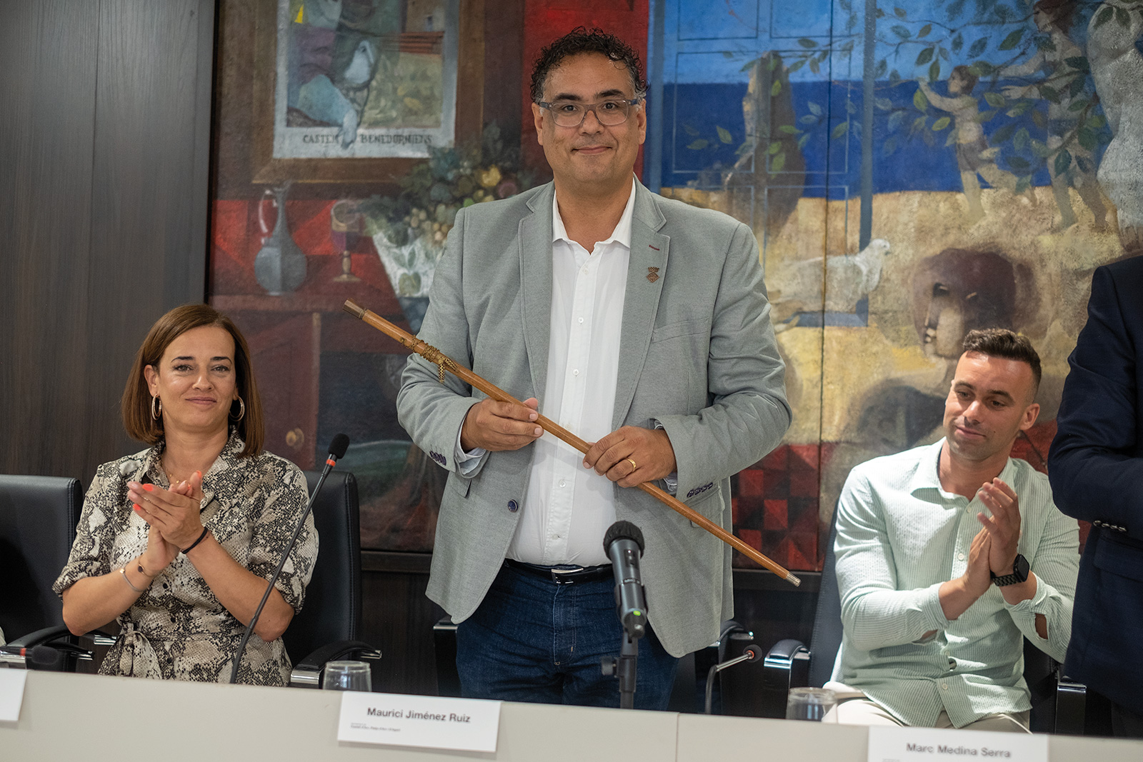 Discurs d’investidura de l’alcalde, Maurici Jiménez Ple de constitució de l’Ajuntament