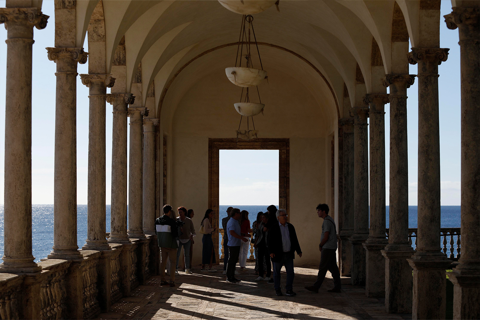 Visites a la loggia de Senya Blanca