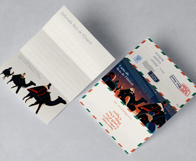 Imatge Escriu la carta als Reis de l’Orient