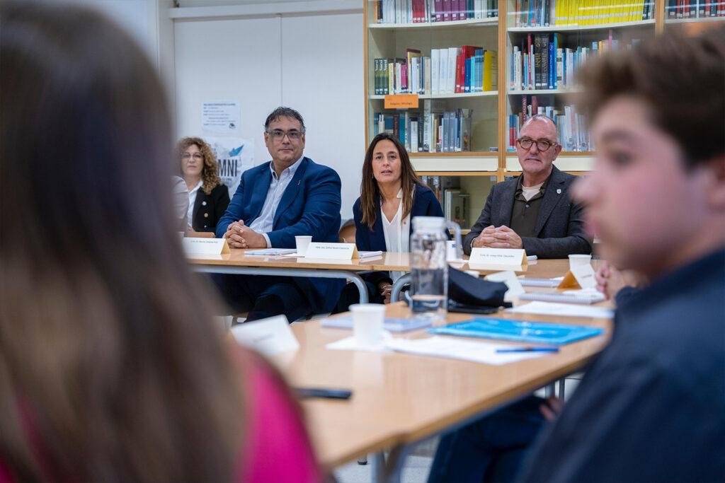 Visita institucional a Castell d’Aro