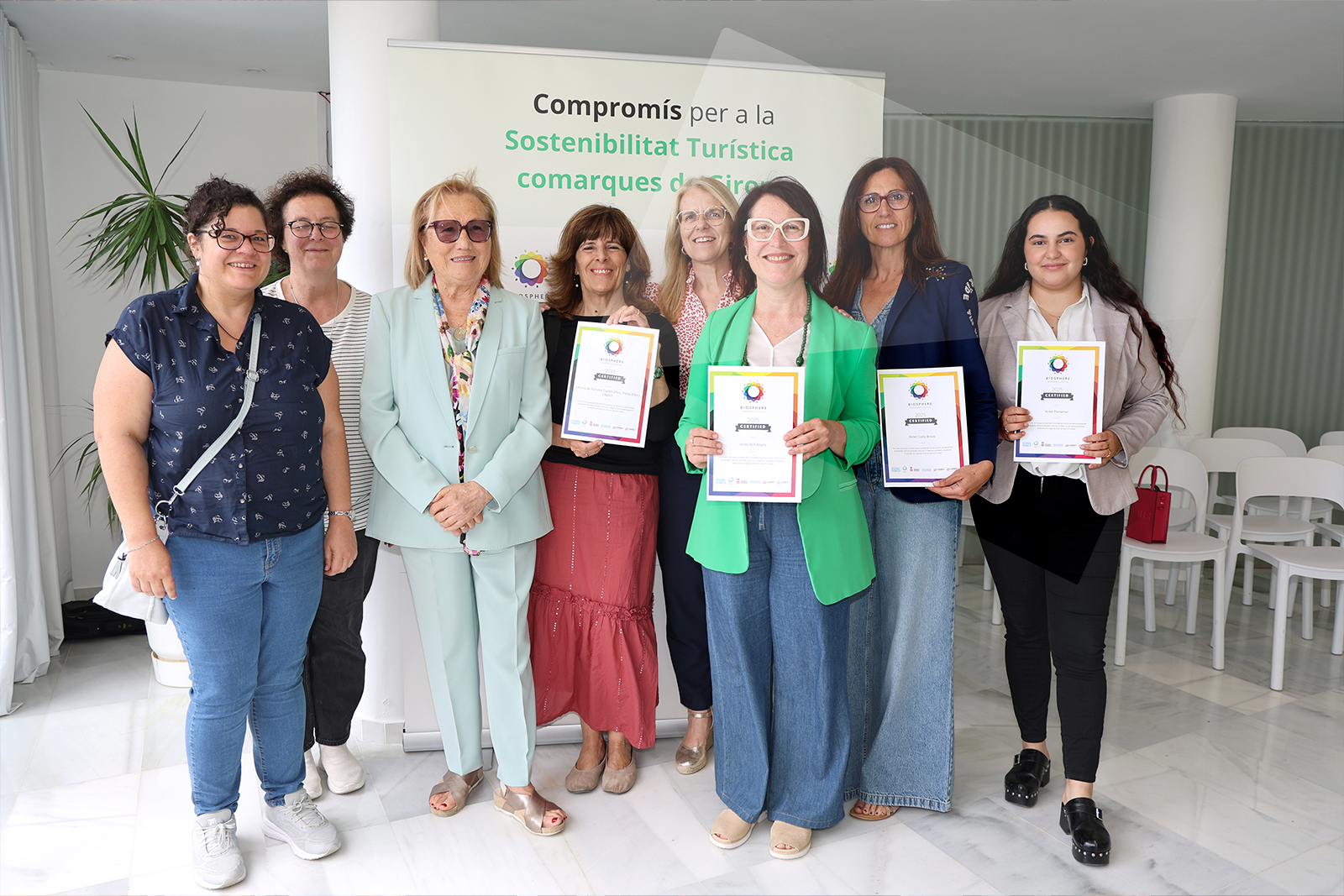 Lliurament certificacions Biosphere 2025