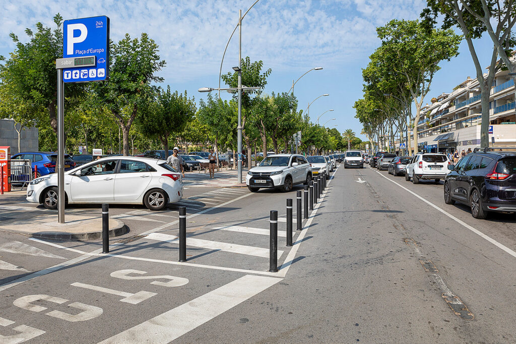 Nou vial d’accés a la Plaça d’Europa