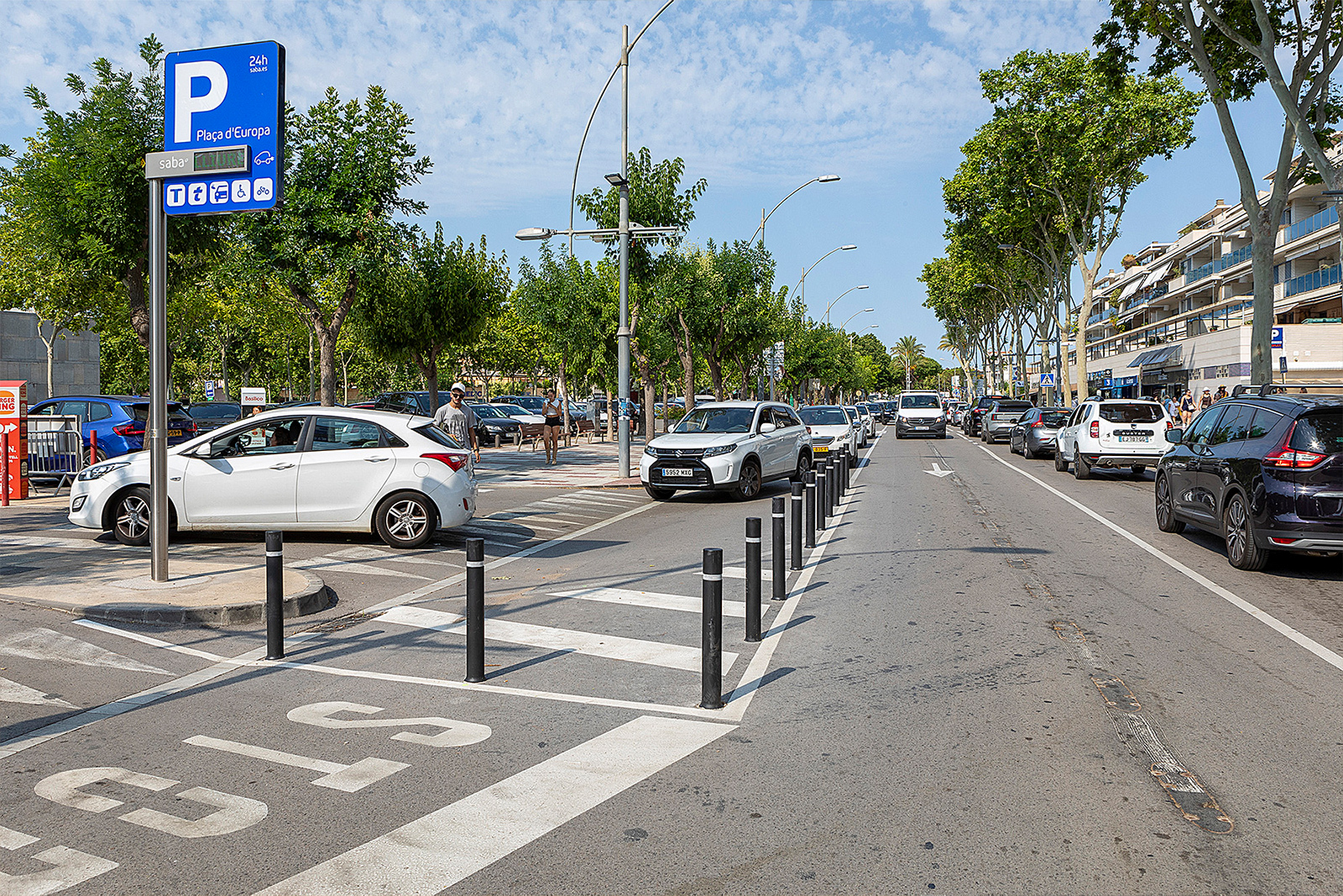 Nou vial d’accés a la Plaça d’Europa