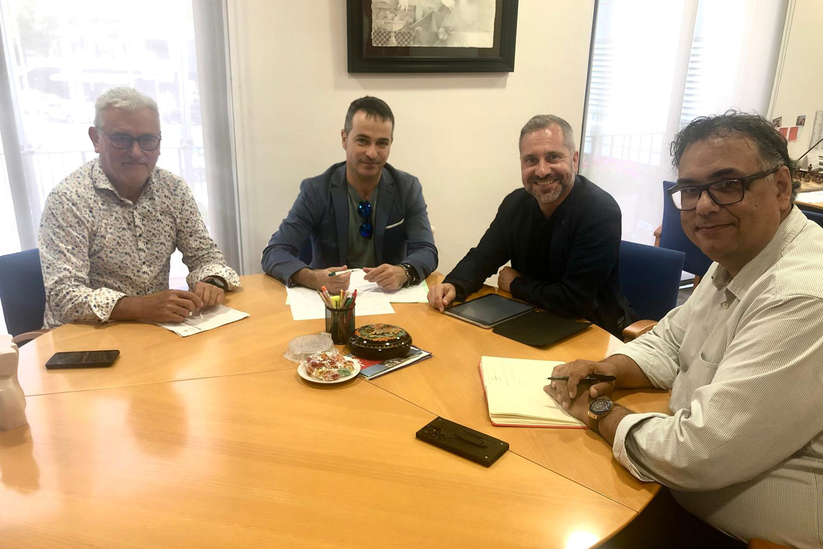 Visita institucional i de treball