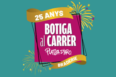 Botiga al Carrer Platja d’Aro · 25 anys