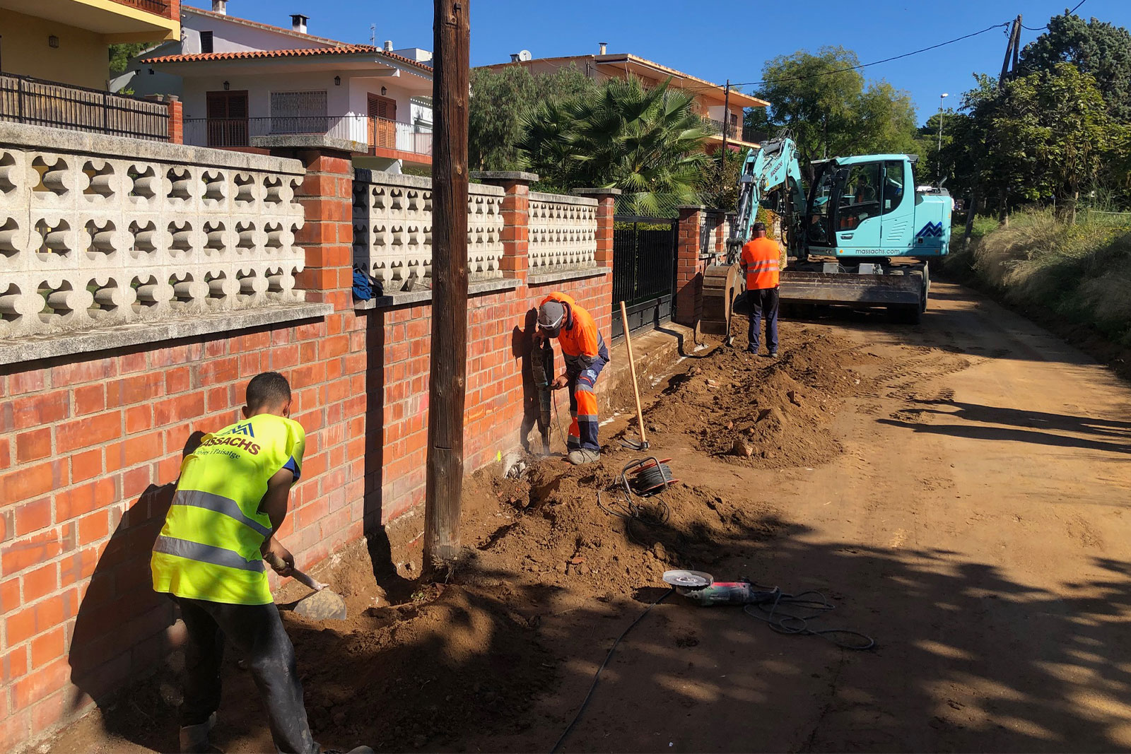 Millora del carrer Gavines a S’Agaró