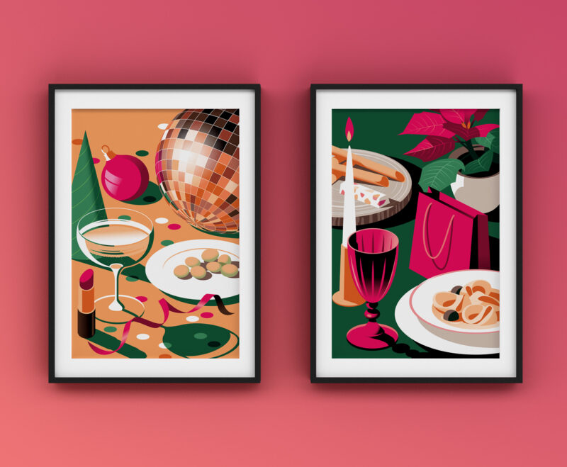 Imatge Aconseguiu els pòsters de Nadal