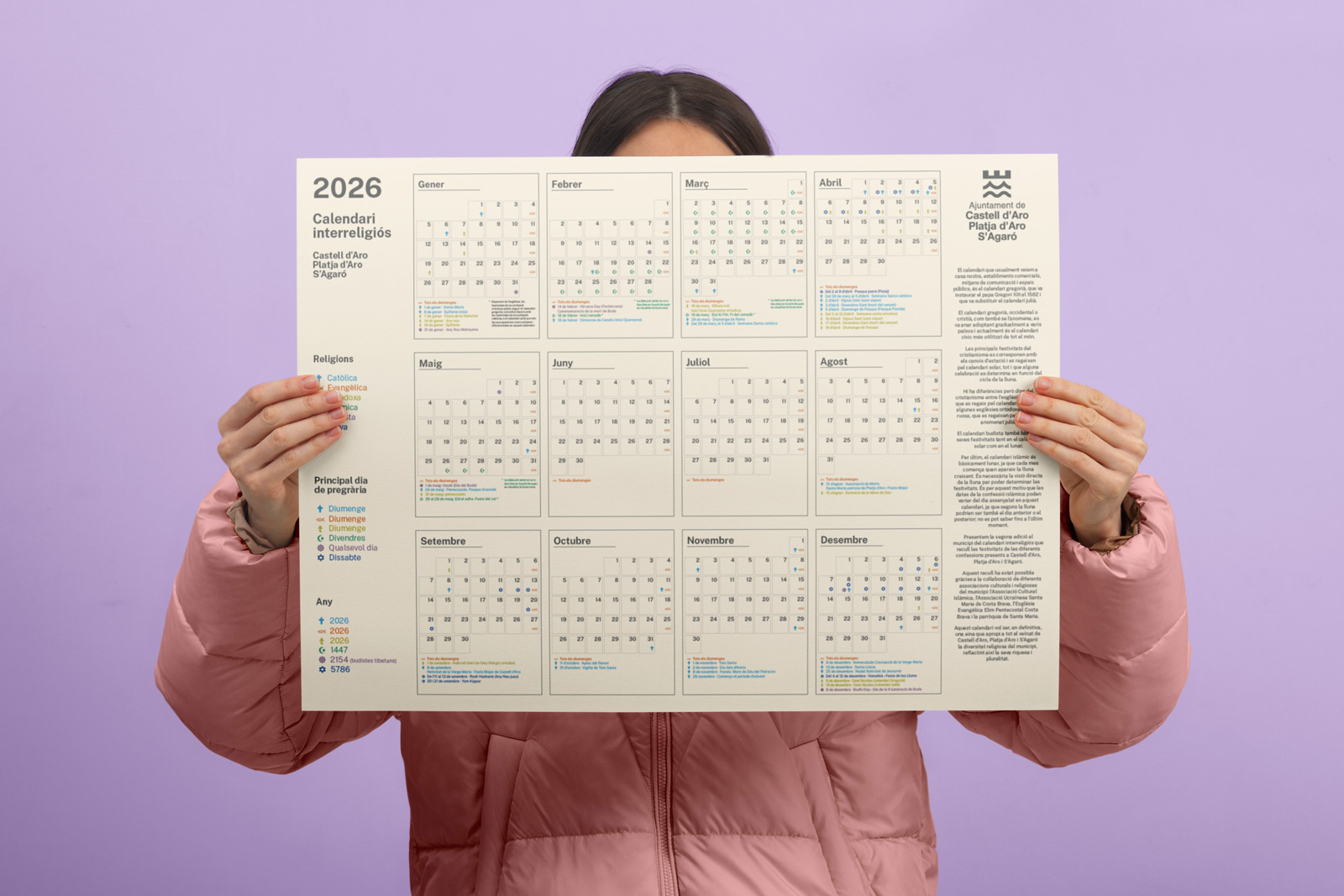 Segona edició del calendari interreligiós
