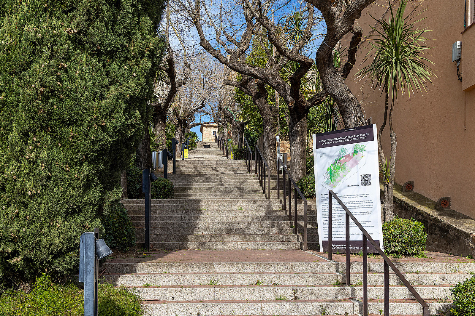 Remodelació d’escales a Castell d’Aro