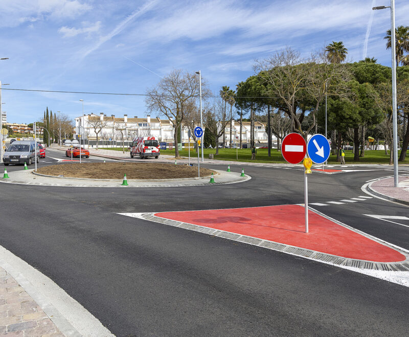 Imatge Completat el giratori viari a S’Agaró