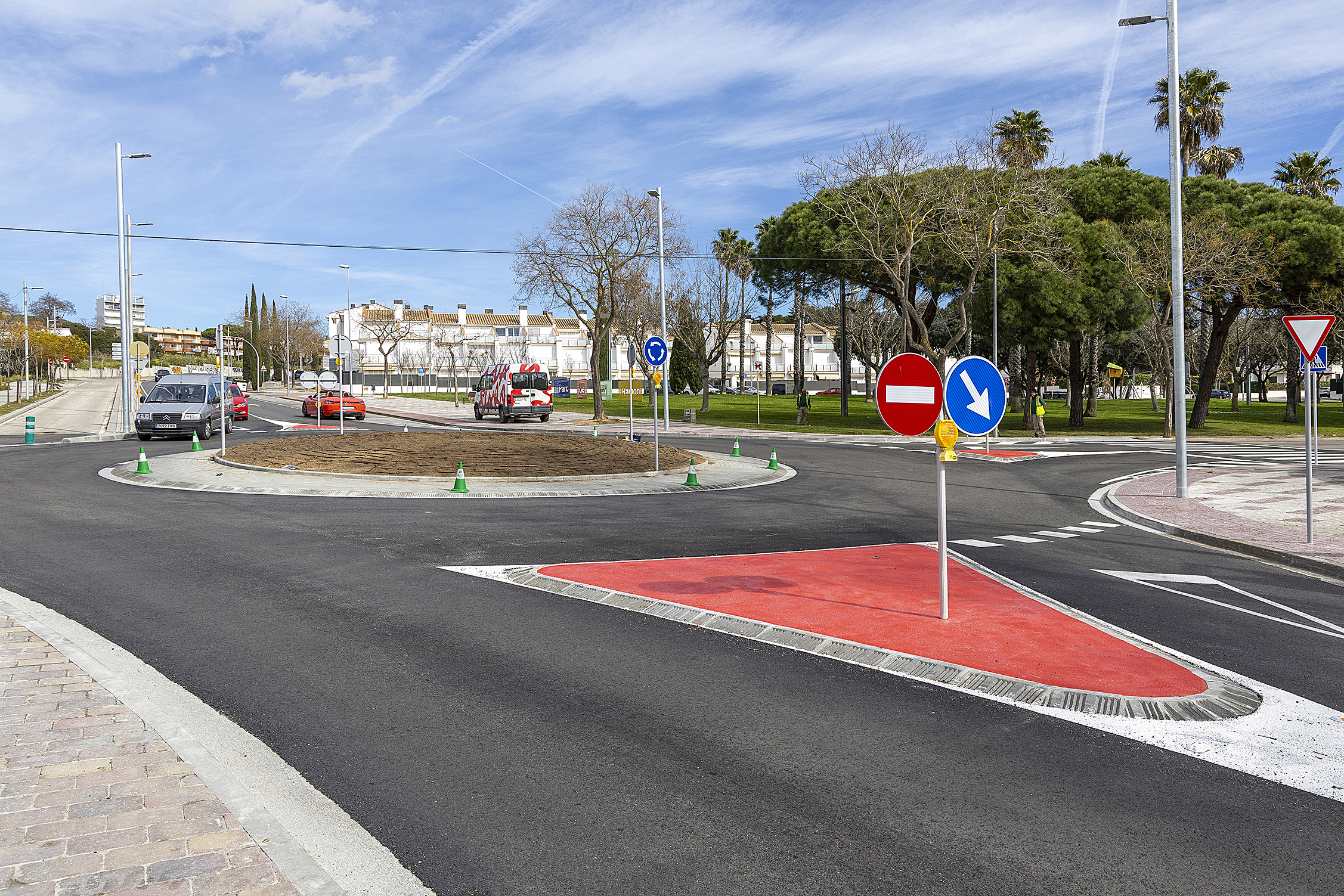 Completat el giratori viari a S’Agaró