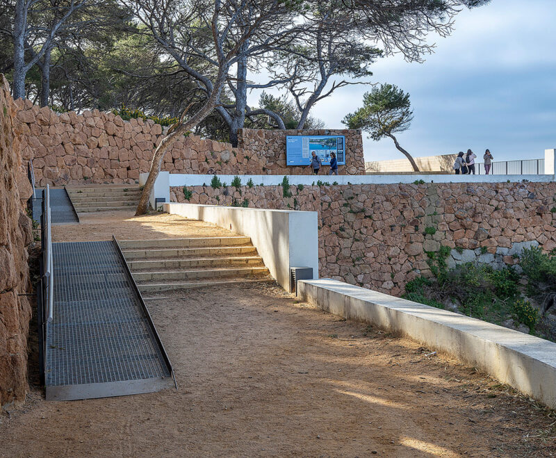 Imatge Accessibilitat al camí de ronda de S’Agaró