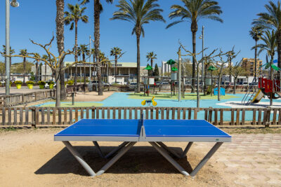 Tennis de taula a l’aire lliure