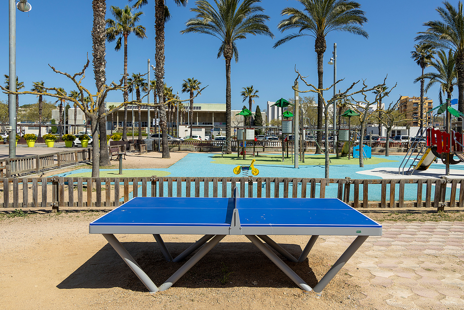 Tennis de taula a l’aire lliure