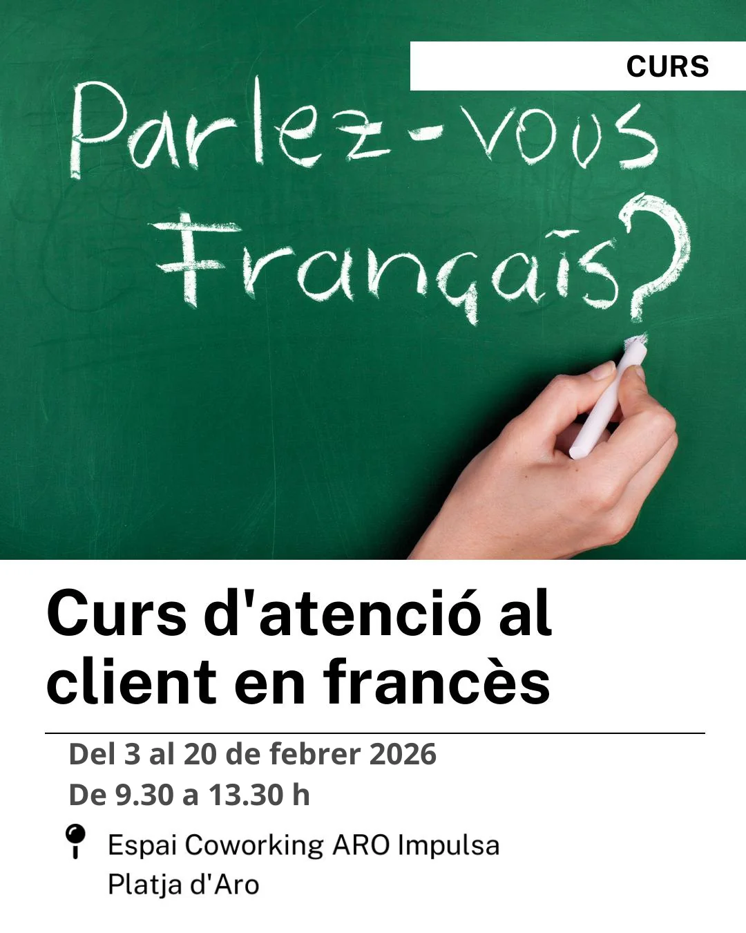 Curs Atenció al Client en Francès.