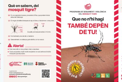 MOSQUIT TIGRE, que no n’hi hagi també depèn de tu!!