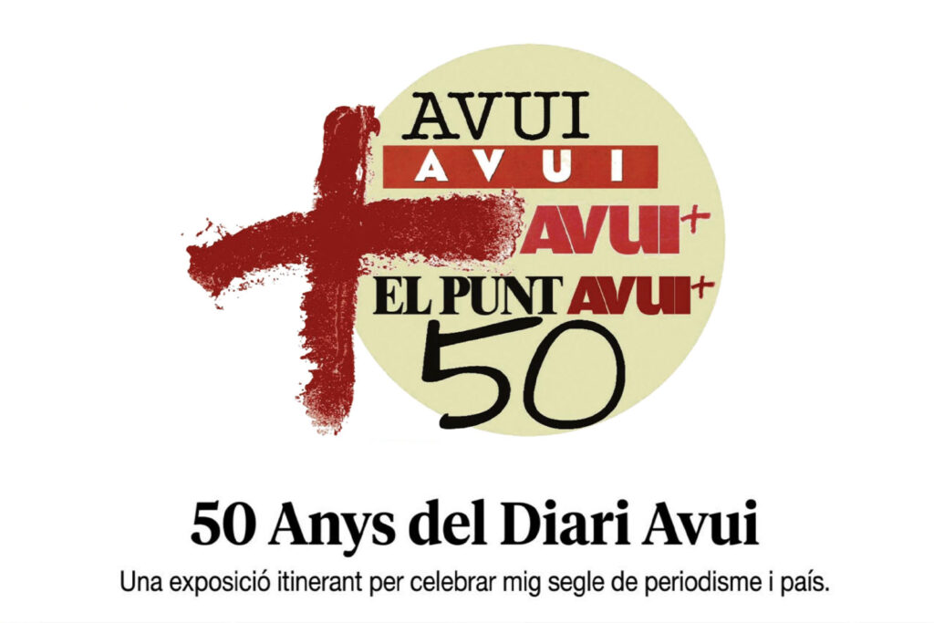 Exposició 50 Anys del Diari Avui