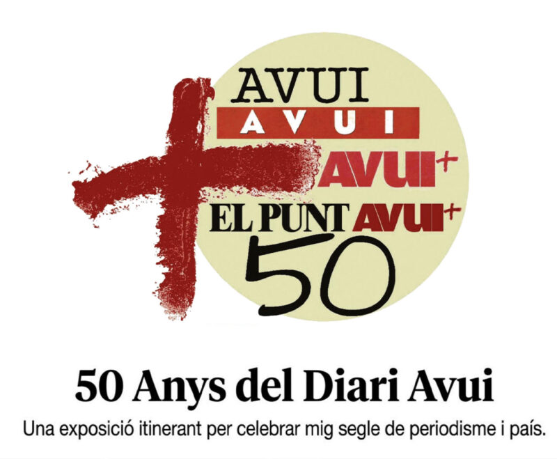 Imatge Exposició 50 anys del diari Avui