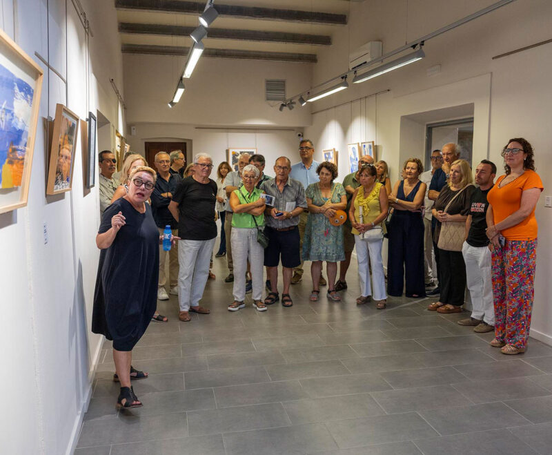 Imatge Inauguració de la mostra “De la planxa al paper”