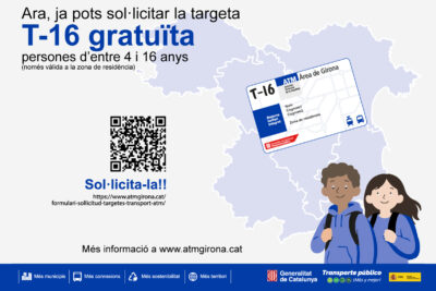 Nova targeta de transport T-16 gratuïta